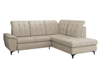 Mirjan24 Ferulk Ecksofa mit Schlaffunktion und Bettkasten – L-Form Schlafsofa 4-Sitzer Wohnzimmer Couch Modern