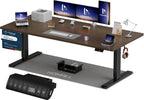 Homall Elektrischer Schreibtisch höhenverstellbar mit USB & Kabelmanagement – Standing Desk mit Memory-Funktion Weiß